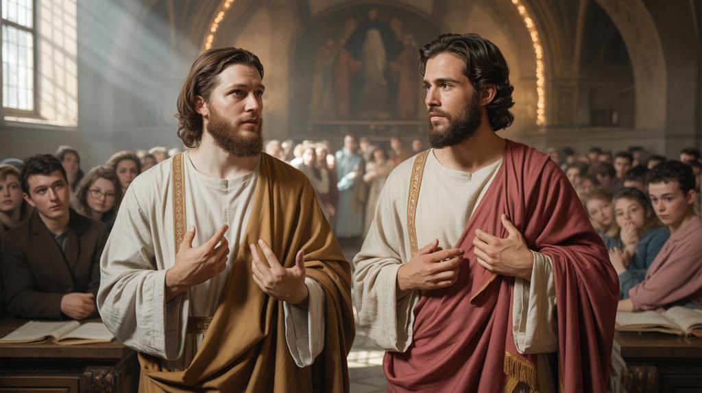 Preghiera a Filippo e Giacomo Apostoli per il Perdono tra Fratelli